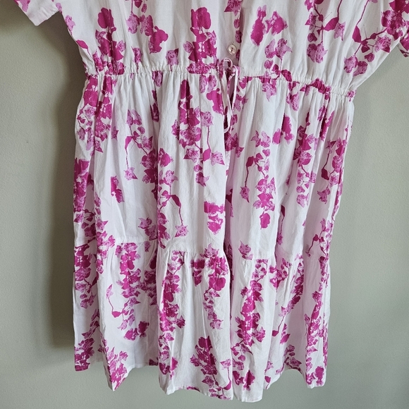 Tuckernuck Ro's Garden Pink Floral Jade Dress in Ines Magenta - Picture 5 of 14